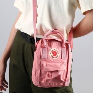 Fjallraven Kanken Sling Bag Pink Cross Body Shoulder Bag Back Pack Pack Purse